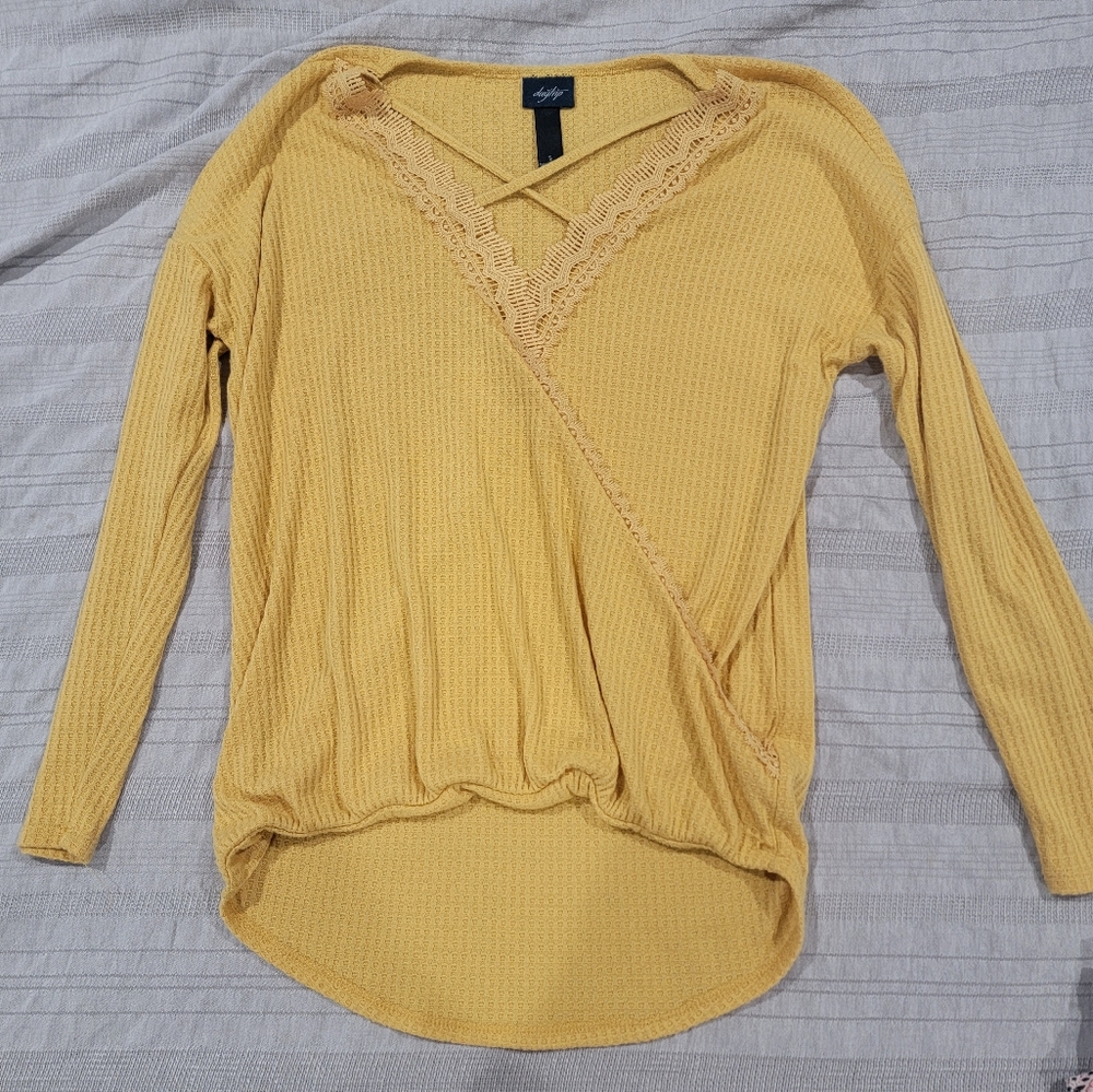 Daytrip long sleeve knit top